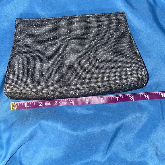 PRICE DROP!! Gray Sparkling Clutch. Lancôme. - Picture 2 of 4